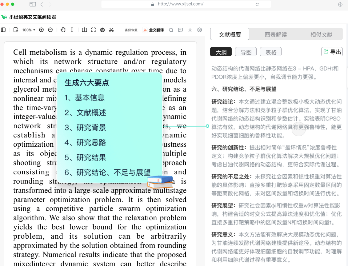 小绿鲸：AI阅读功能